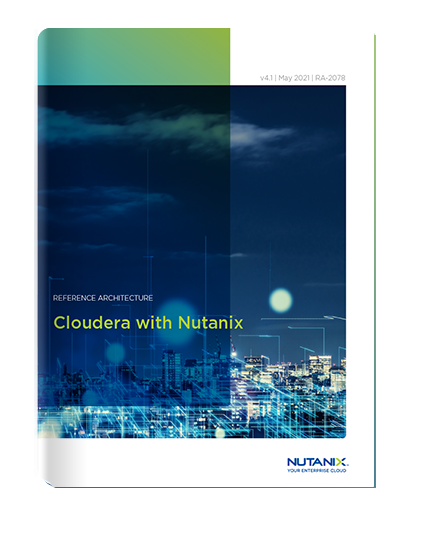 Cloudera与Nutanix.