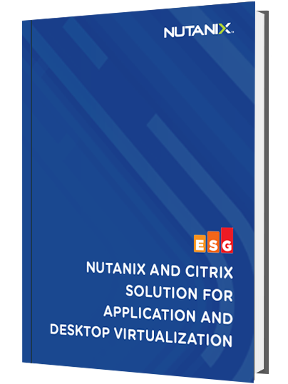 Citrix Xenapp和Xendesktop在Nutanix超融合基础设施上