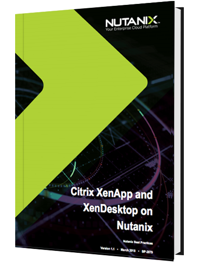 Citrix Xenapp和Xendesktop在Nutanix上