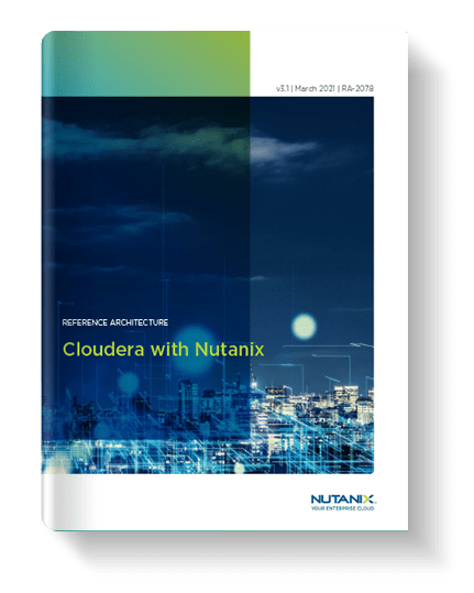 Cloudera与Nutanix