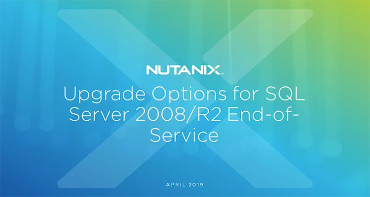 该网络广播涵盖了当今的一些紧迫数据平台要求，并讨论了从SQL Server 2008/R2升级时要寻找的内容，该升级即将结束Microsoft的扩展服务期。